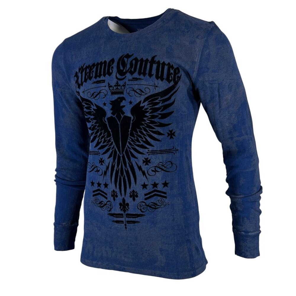 Xtreme Couture by Affliction Men Thermal Shirt Intensity - Picture 4 of 8